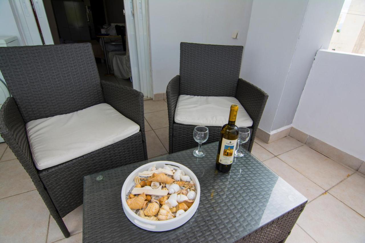 Erofili Apartments Souda Dış mekan fotoğraf