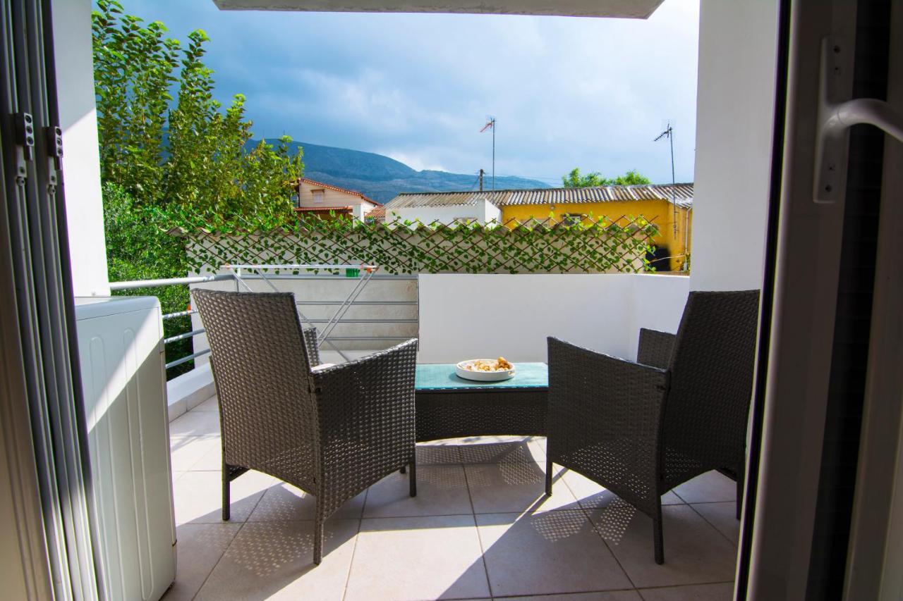 Erofili Apartments Souda Dış mekan fotoğraf
