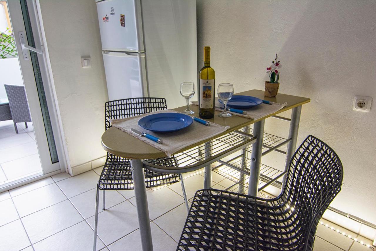Erofili Apartments Souda Dış mekan fotoğraf